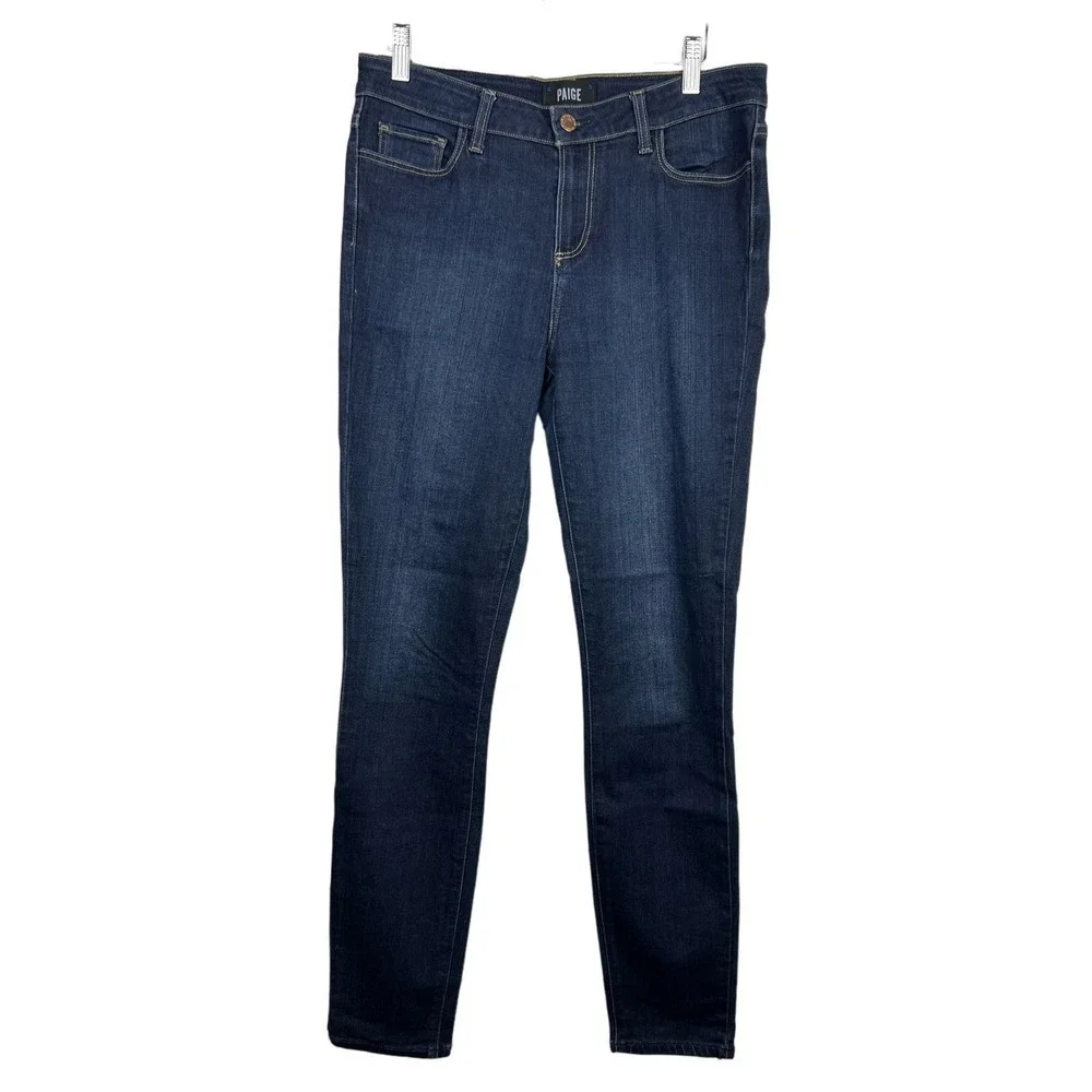 PAIGE JEANS VERDUGO ULTRA SKINNY JEANS TRANSCEND VINTAGE Dark Wash Size 10/30